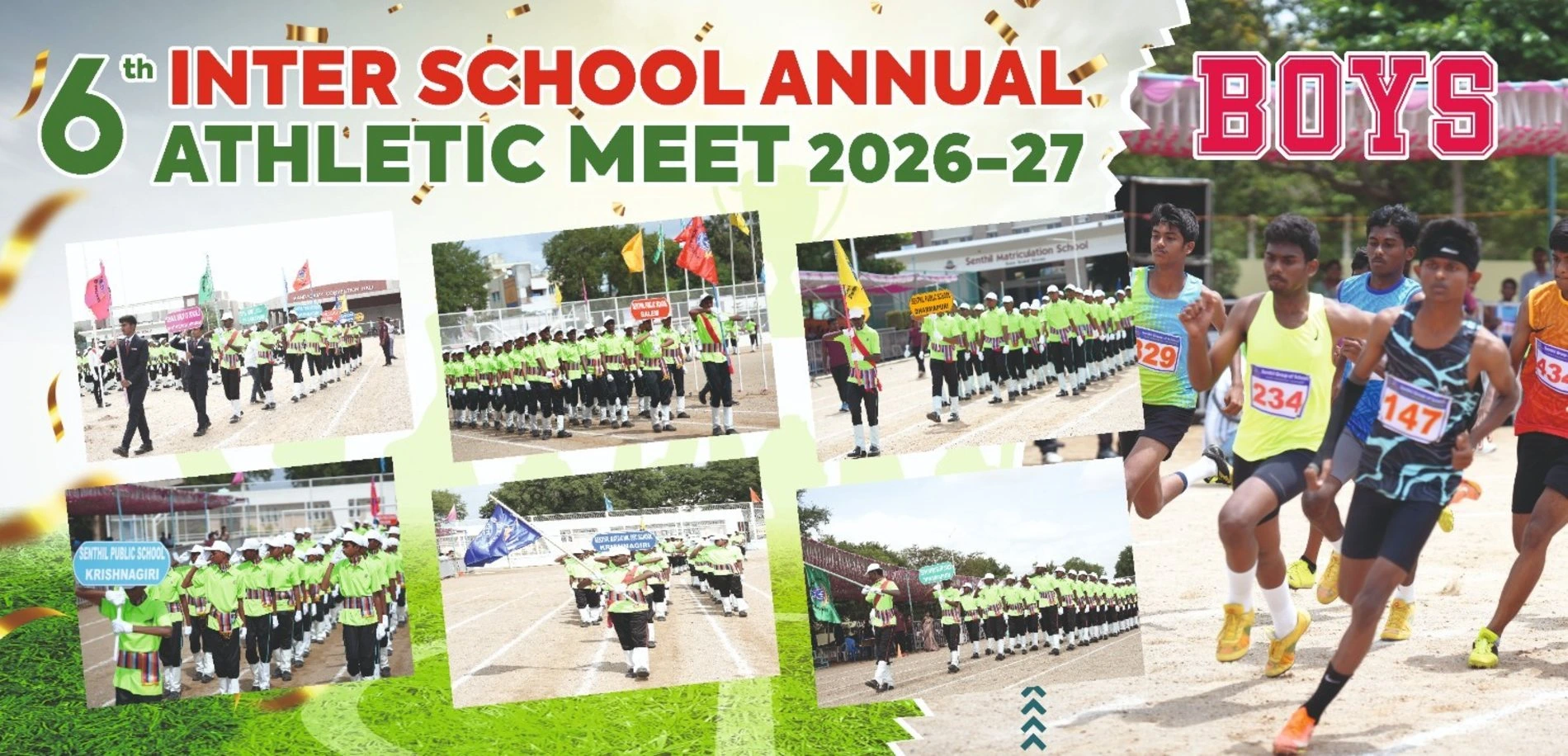 6th Interschool Athletic Meet-26-27