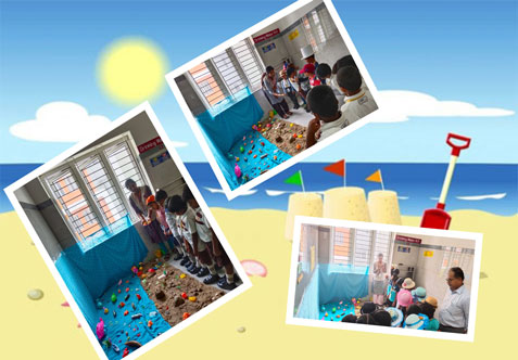 The children understood the concept by identifying and confidently naming beach objects, grasping singular and plural forms through practical experience, and learning to pronounce 'sh' words correctly.