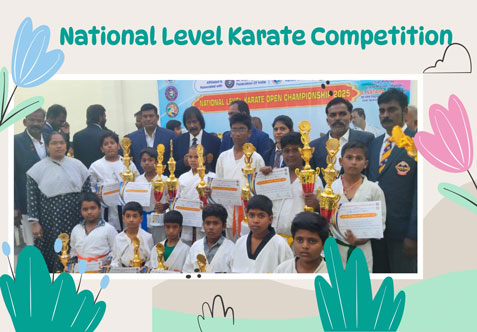 We are elated to inform you all that our children from 3 to 5 and 6 to 8 Category participated in the National Level Karate Competition which was conducted by S.S.K Goju Ryu Karate Do - India on 27.07.25 (Sunday) held at Bangalore.