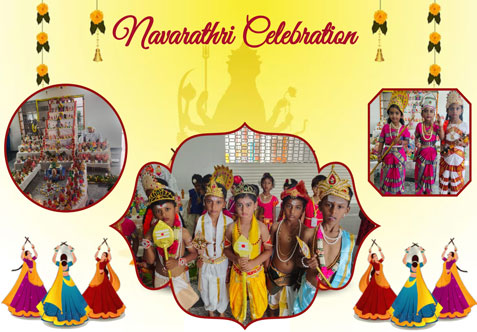 The spirit of devotion and joy filled our Montessori wing as our little ones celebrated Navratri with great enthusiasm.