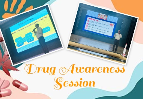 The Principal conducted a comprehensive awareness programme on drug prevention for students of Classes VI to VIII, emphasizing that drug awareness is the need of the hour.