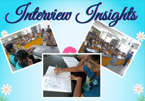 Today, 26th March 2026, Thursday, we had a productive session with Class XI students - Interview Insights, discussing Interview Skills, focusing on developing their professional presence and communication skills.